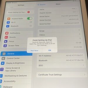 iPad 6th generation